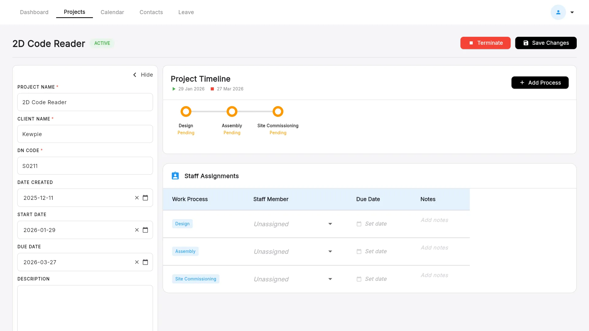 ASI Internal Dashboard